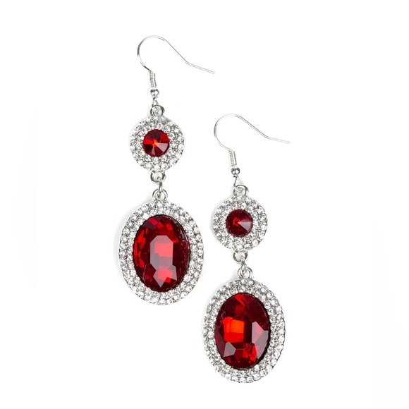 Red Earring & Ring Set - Picture 10 of 10